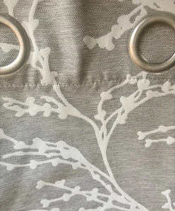 Set of 2 Exclusive Home Kilberry Dove Gray Room Darkening Curtain Panels 52x84 - Picture 1 of 3