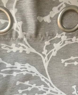 Juego de 2 Paneles Cortina Exclusivos Hogar Kilberry Dove Gris Oscurecimiento Habitación 52x104 Foto 1 de 3