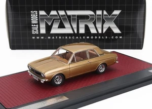 MODELLINO AUTO STATICO MATRIX FORD CORTINA LOTUS MKII 1966 ORO SCALA 1/43 - Imagen 1 de 6