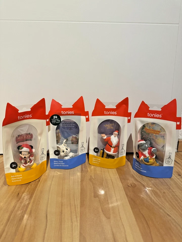 Tonies Weihnachtsmann & Co.KG  Flöckchen  Micky  Benjamin Blümchen Neu OVP - Bild 1 von 1