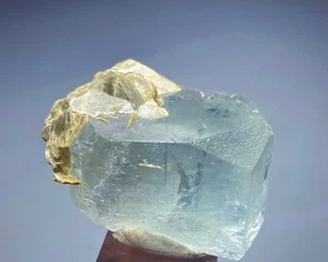 Natural Terminated Aquamarine With Mica Crystal Specimen From Pakistan 149 Carat - Picture 1 of 12