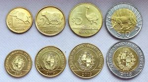 Uruguay 4 Kursmünzensatz 2011 - 2019 Tiere (#299) - Bild 1 von 1