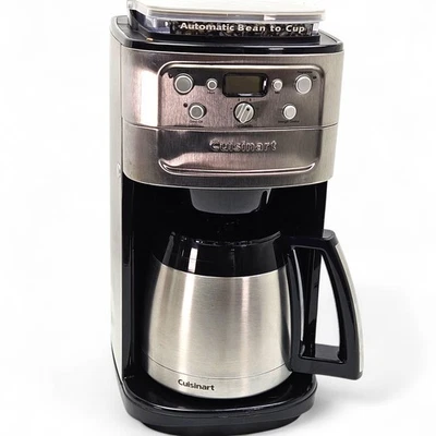 Cuisinart Grind & Brew Plus DGB900BCU Bean-to-Cup Coffee Machine VGC Tested - Image 1 of 4