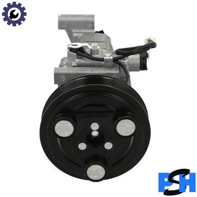 COMPRESSOR AIR CONDITIONING 090.145.011.200 FOR MAZDA ZJ07/ZJ30/ZJ-VE 1.3L 4cyl - Image 1 of 4