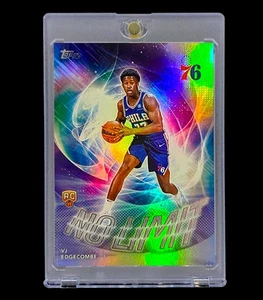 VJ EDGECOMBE ROOKIE WAVE REFRACTOR SILVER HOLO SP Insert Non Auto - 76ERS - Bild 1 von 1