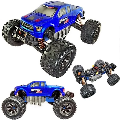 HoBao HB-MTXE-C150BU 1/8 Hyper MTX Monster Truck 4WD Off-Road RTR Blue Body - Image 1 of 4