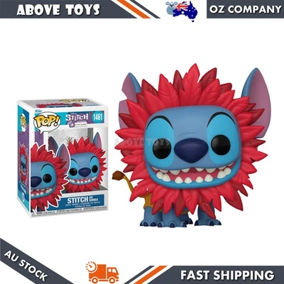 Funko Disney Stitch In Costume Stitch As Simba Pop! Vinyl Figure Toy - Image 1 of 3