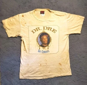 Vintage Dr. Dre The Chronic T-Shirt Death Row Records 2005 Hip-Hop Medium STAINS - Bild 1 von 20