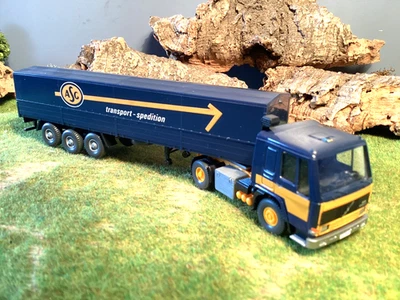 Wiking Umbau LKW Sattelzug Spedition ASG Transporte Volvo Zugmaschine 1:87 H0 - Bild 1 von 2