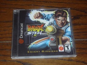 Max Steel Covert Missions Game for Sega Dreamcast, Tested Good, Complete