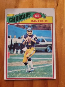 Tarjeta coleccionable 1977 Topps #274 Dan Fouts ~ San Diego Chargers ~ NFL - Imagen 1 de 1