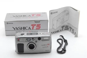 Yashica T4 Kyocera Slim T Point and Shoot 35mm Film Camera JAPAN Good Working - Picture 1 of 9
