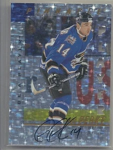 1997-98 BE A PLAYER PAT PEAKE PRISMATIC DIE CUT AUTOGRAPH /100 BAP AUTO 171 - Bild 1 von 1