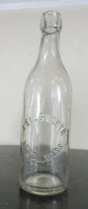 Seltene antike A Ellsworth Athol Mass Flasche mit Klecksverschluss - Bild 1 von 8