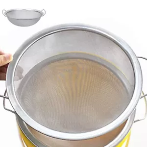 Stainless Steel Fine Mesh Strainer Colander Micron Mesh Food Strainer Filter - Picture 1 of 15