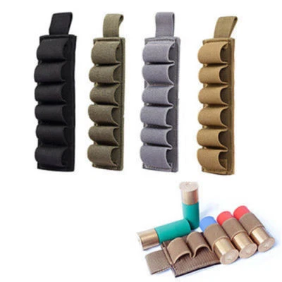 Tactical Shotgun Cartridge Pouch Molle Shell Holder 6 Rounds Ammo Pouch - Image 1 of 4