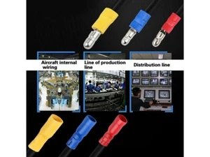 100PCS Industrial Electrical Wire Insulated Bullet Connectors - Picture 1 of 14