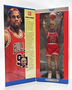 Figura deportiva de la NBA Dennis Rodman Yellow Hair 1997 Kenner Starting Lineup 14" 9932 - Imagen 1 de 12