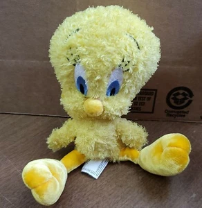 6T Six Flags Warner Bros Vintage Fuzzy Tweety Bird 8 pulgadas - Imagen 1 de 5