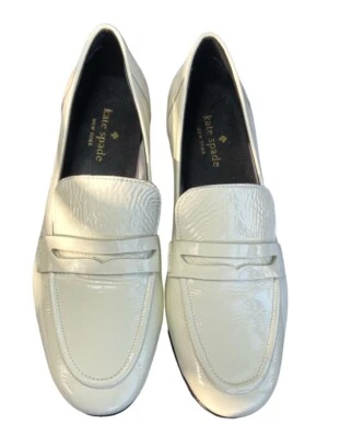 Kate Spade New York Leather  Loafer / Shoes, Size 6 M Color  Ivory EUC - Image 1 of 4