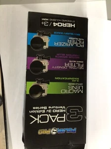 Polar Pro Hero4/3+ Venture Series Filter 3 Pack GoPro NOS - Picture 1 of 2
