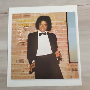 Michael Jackson Off the Wall Cover Arte Pubblicità Carta Copia Incorniciata - Foto 1 di 10