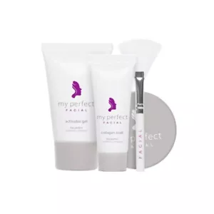 My Perfect Facial 10 Treatments Face Mask Set Spa Quality Skincare - Picture 1 of 4