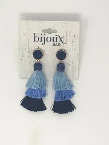 Bijoux Bar JCP Tassel Earring NWT $19 - Picture 1 of 5