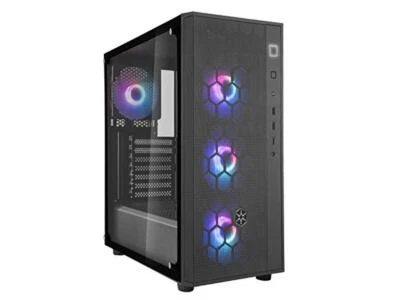 silverstone fara r1 pro, tempered glass, mid tower atx chassis with argb, sst-fa - Image 1 of 4