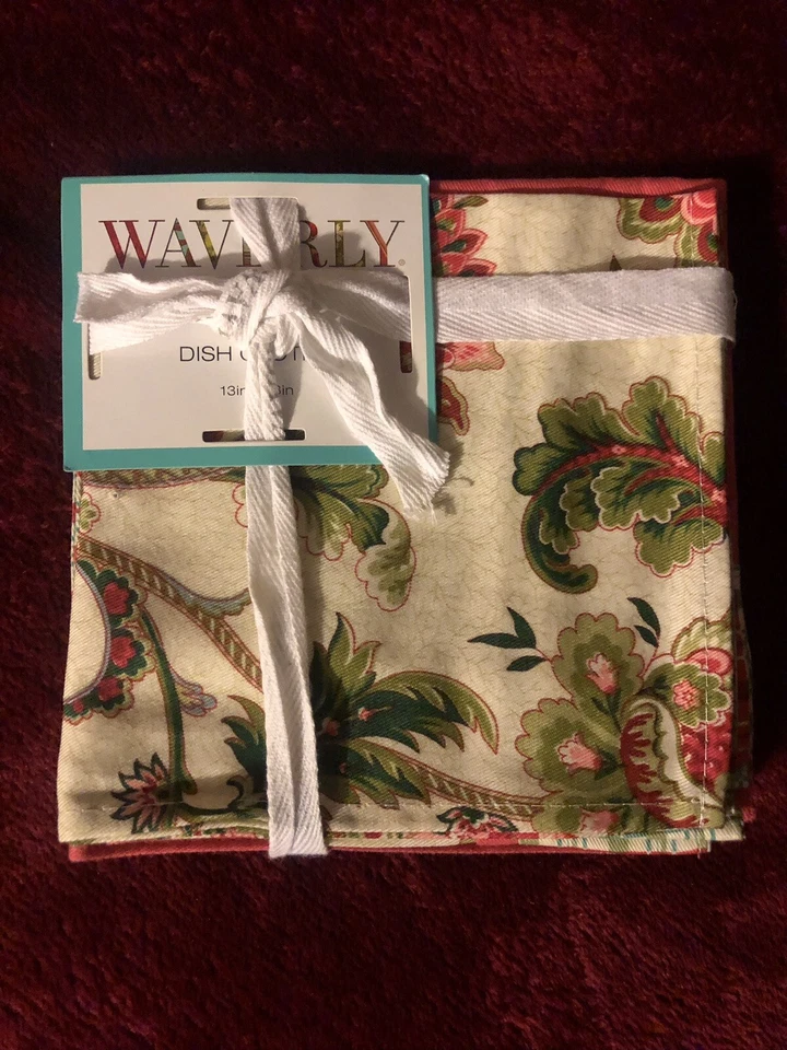 Paños de cocina Waverly - Juego de 5 - 13 pulgadas x 13 pulgadas Foto 1 de 3