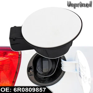 6R0809857 Gas Fuel Tank Lid Door Lid Flap Cover Filler Cap For VW Polo 2011-2019 - Picture 1 of 8