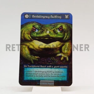 Sorcery Contested Realm SUMMER BETA - BROBDINGNAG BULLFROG (NF) Exceptional - Picture 1 of 1