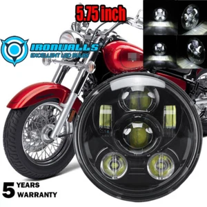 5.75" 5-3/4" Projector LED Headlight Clear For Yamaha V-Star XVS 650 950 1100 - Picture 1 of 12