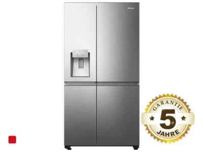Side by Side Kühl-Gefrier-Kombination Hisense RS818N4TIC Kühlschrank 179cm - Bild 1 von 3