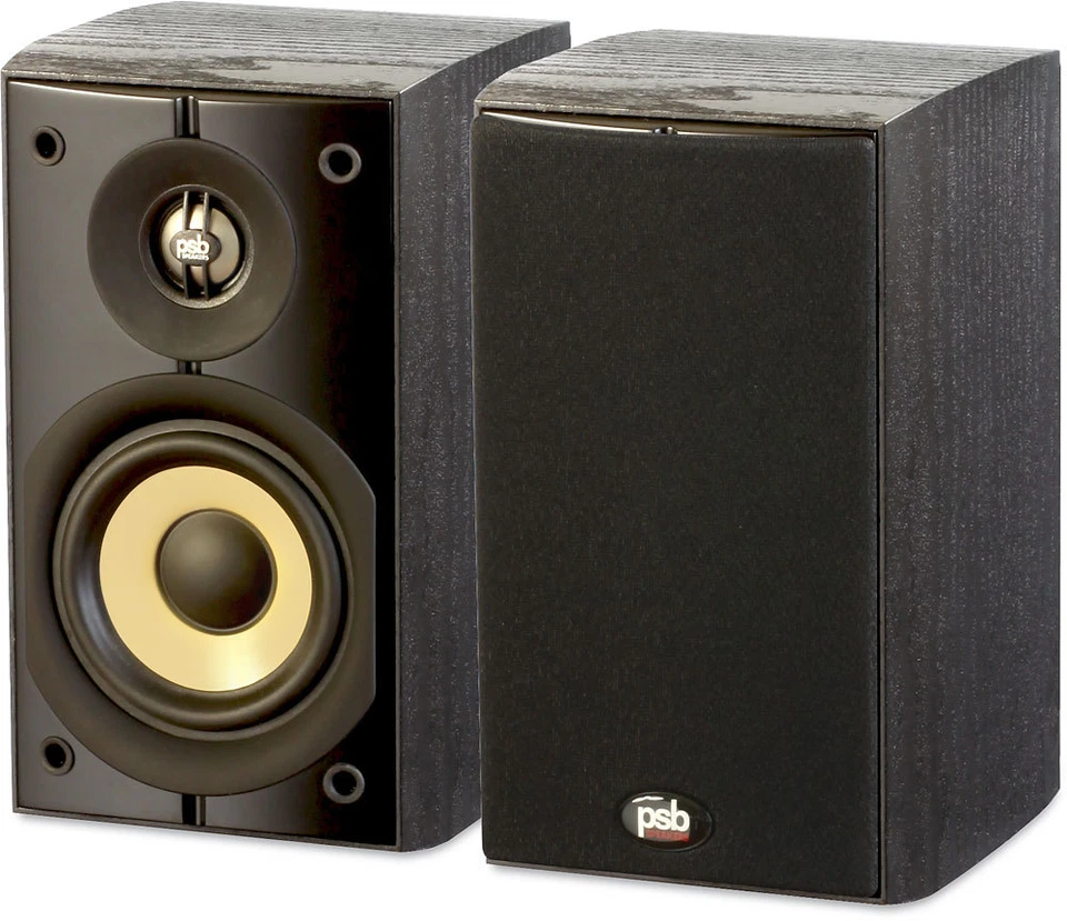 PSB IMAGE B4 COPPIA DI DIFFUSORI DA SCAFFALE COLORE BLACK NUOVE - Immagine 1 di 1