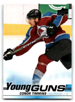 2019-20 Upper Deck #203 Conor Timmins Young Guns RC (ref 207645) - Image 1 of 2