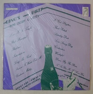 BING CROSBY Bing's Party KÜNSTLERISCHE LP noch versiegelt - Bild 1 von 2