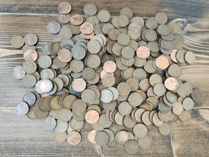 400 OLD CENTS (392 LINCOLN 8 INDIAN) 1890'S-1958 AVERAGE CIRCULATED - Picture 1 of 4