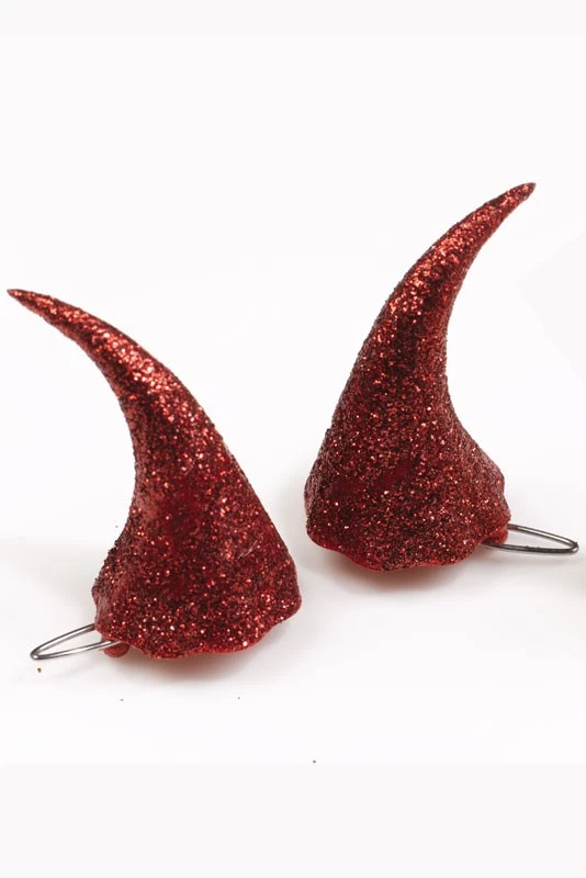 Brand New Clip-On Devil Horns Costume Accessory - Image 1 of 1