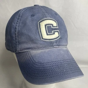 Nike Heritage Connecticut Hat Big C UCONN Embroidered NCAA Distressed 1-Size Cap - Picture 1 of 13