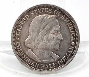 1893 Columbian Exposition Half Dollar Silver Coin Lot. H165 - Picture 1 of 12