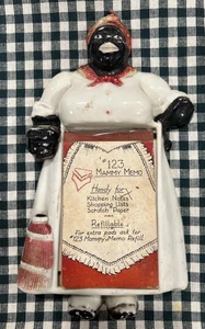 VTG  Americana Notepad Holder 1940’s RARE With Original Pad USA MADE - Picture 1 of 13