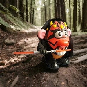 Hasbro Playskool Star Wars Darth Mash Maul Figure Mr Potato Head A - Picture 1 of 5