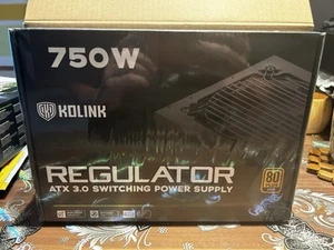 Kolink Regulator 80 Plus Gold Netzteil, ATX 3.0, PCIe 5.0, Modular - 750 Watt - Photo 1/4