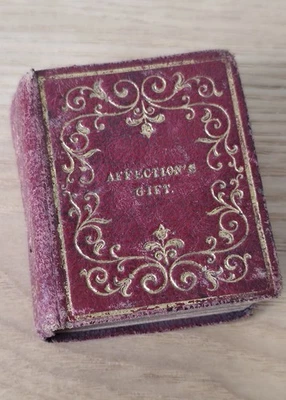 Rare Antique Affections Gift Miniature book - Image 1 of 4