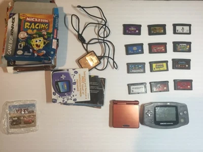 Gameboy Advance y Advance SP más paquete de juegos Foto 1 de 4