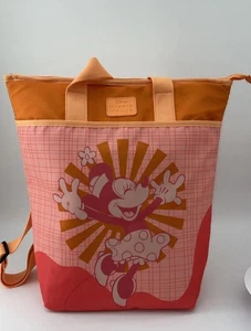 Disney Minnie Mouse Insulated Convertible Travel Tote bioworld backpack tote - Picture 1 of 7