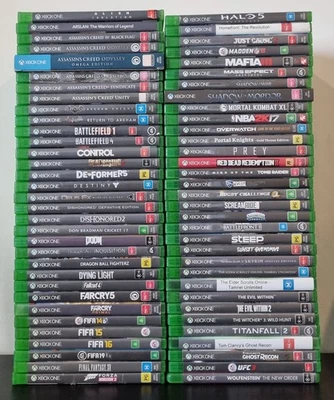 Xbox One & Series X S Games XB1 PAL. Mixed. Some Sealed. *Select a title* - image 1 of 4