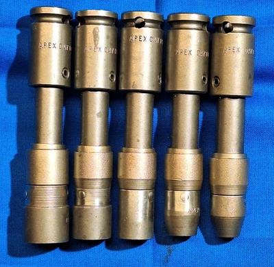 Apex tools 5 piece SAE 3/8" drive 12pt locking swivel socket set 9/16" - 5/16" - Image 1 of 4