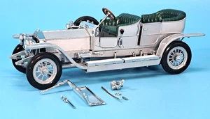Franklin Mint - Maßstab 1:24 - 1907 Rolls Royce The Silver Ghost - reparaturbedürftig - Bild 1 von 15